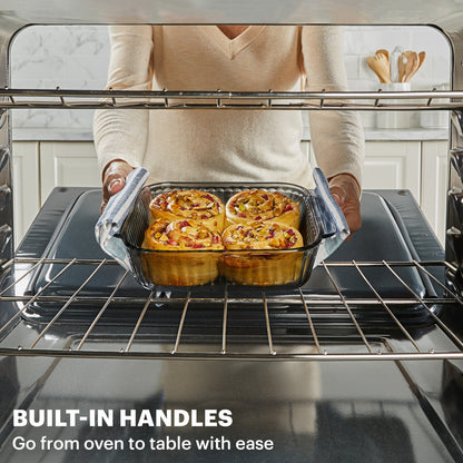 text built-in handles go from oven to table with ease